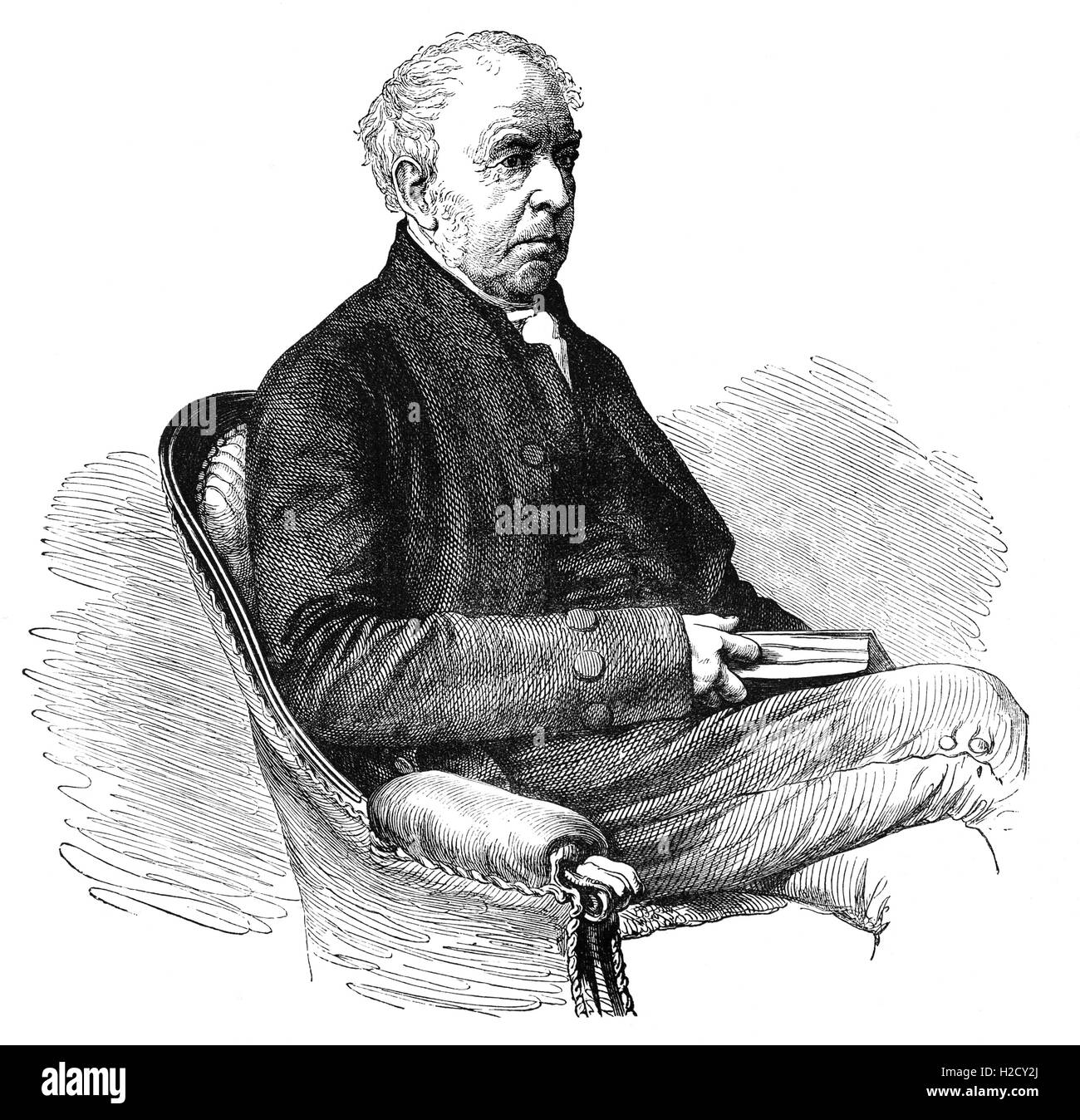 Richard Whately (1787 –1863) was an English rhetorician, logician, economist, academic and theologian who also served as a reforming Church of Ireland Archbishop of Dublin. He was a leading Broad Churchman, a prolific and combative author over a wide range of topics, a flamboyant character, and one of the first reviewers to recognise the talents of Jane Austen. Stock Photo