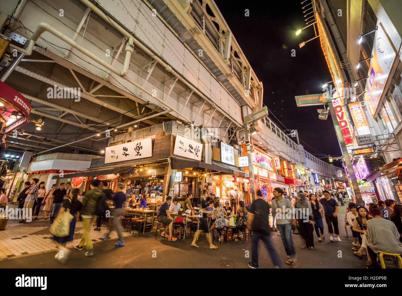 Ameyoko,Taito,Tokyo,Japan Stock Photo