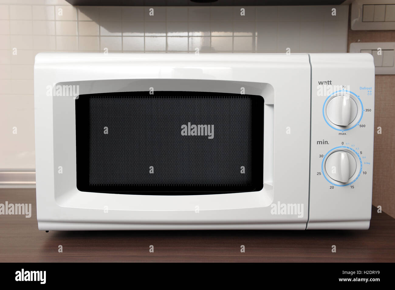 Microwave oven Stock Photo