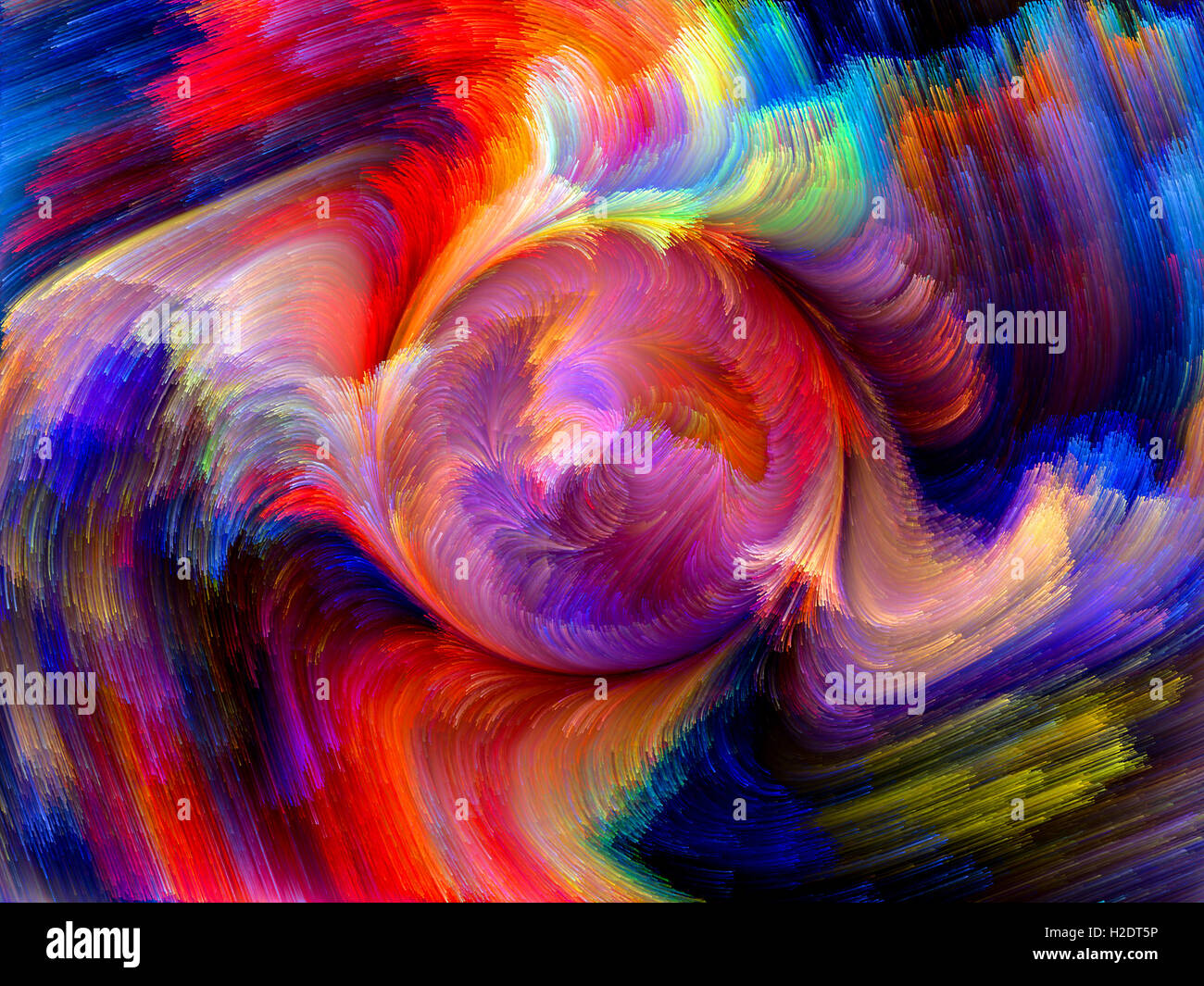 Colorful Dynamics Stock Photo
