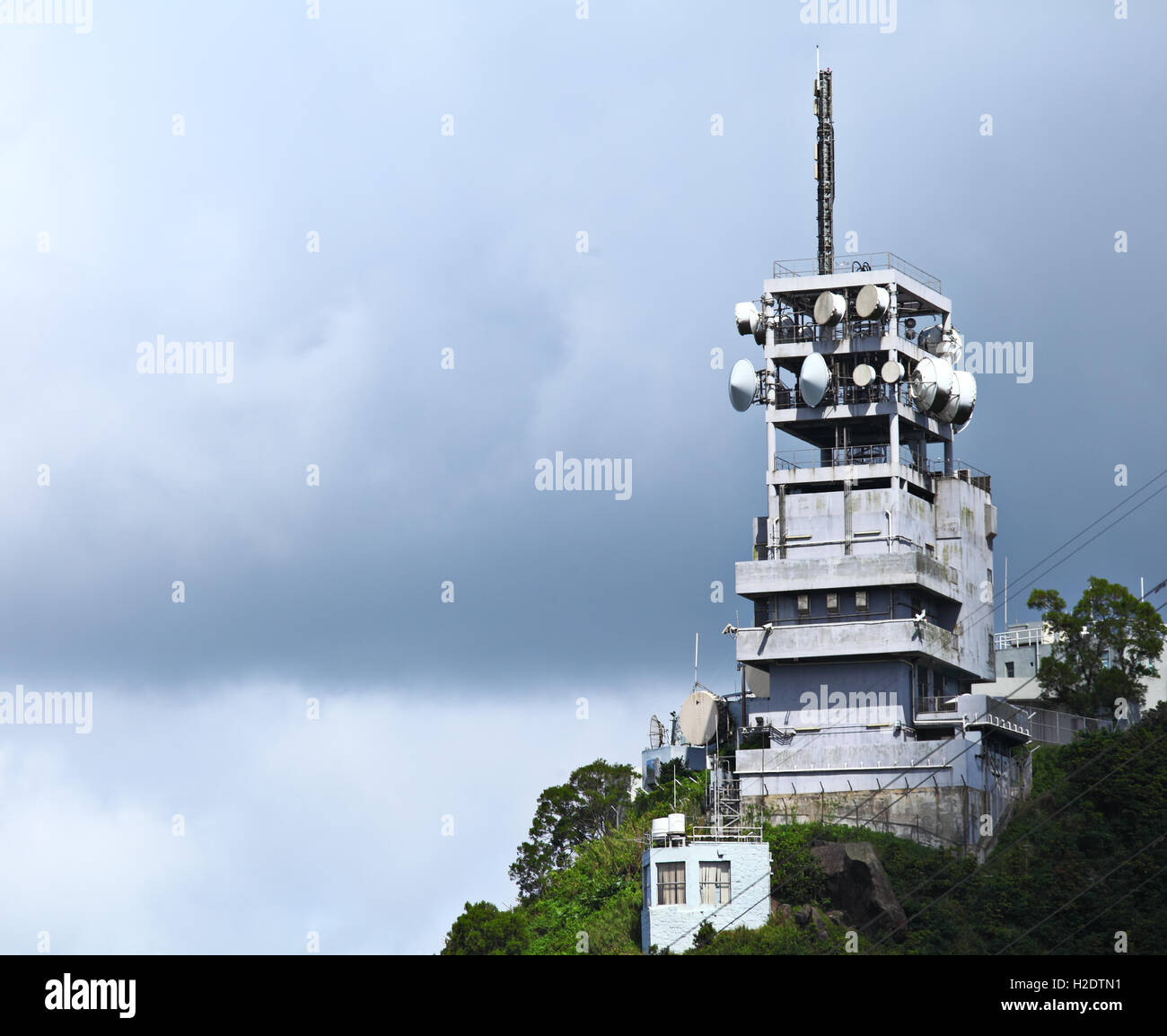 Cell phone tower building hi-res stock photography and images - Alamy