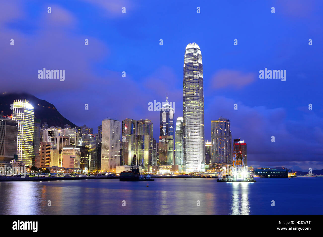 Hong Kong cityscape Stock Photo - Alamy