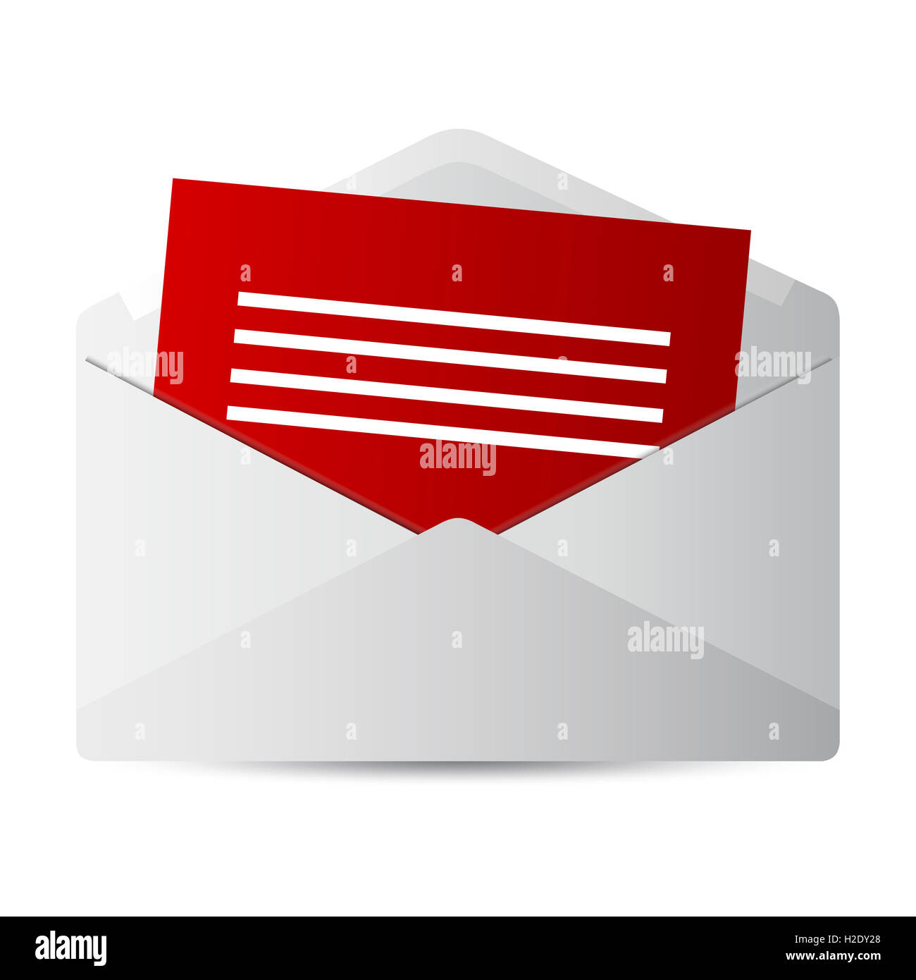 icon message 2d Stock Photo - Alamy