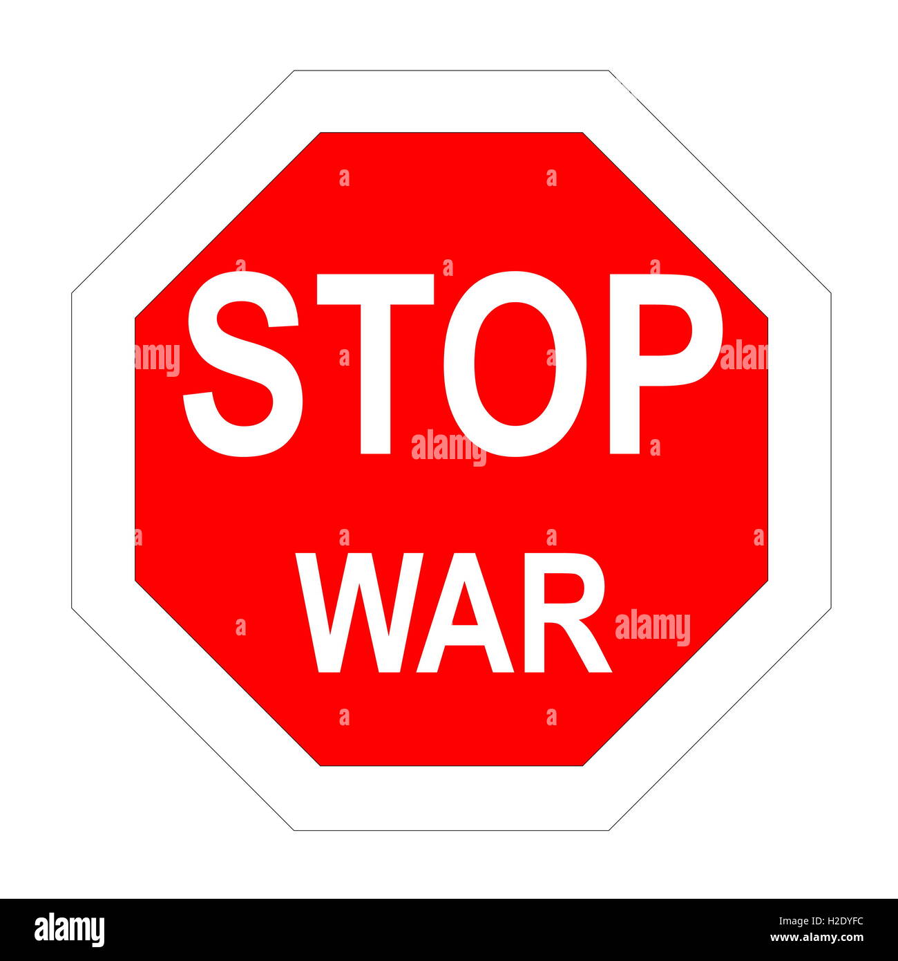 Stop war Stock Photo