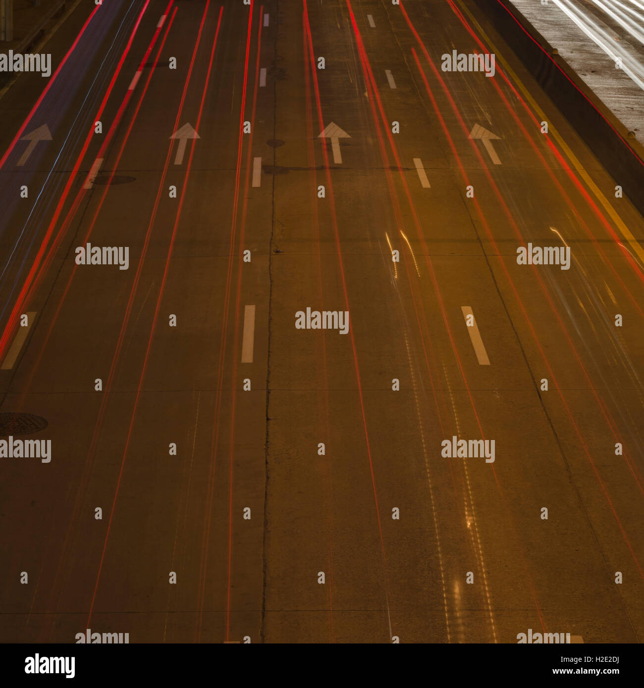 car lights at night Stock Photo Alamy