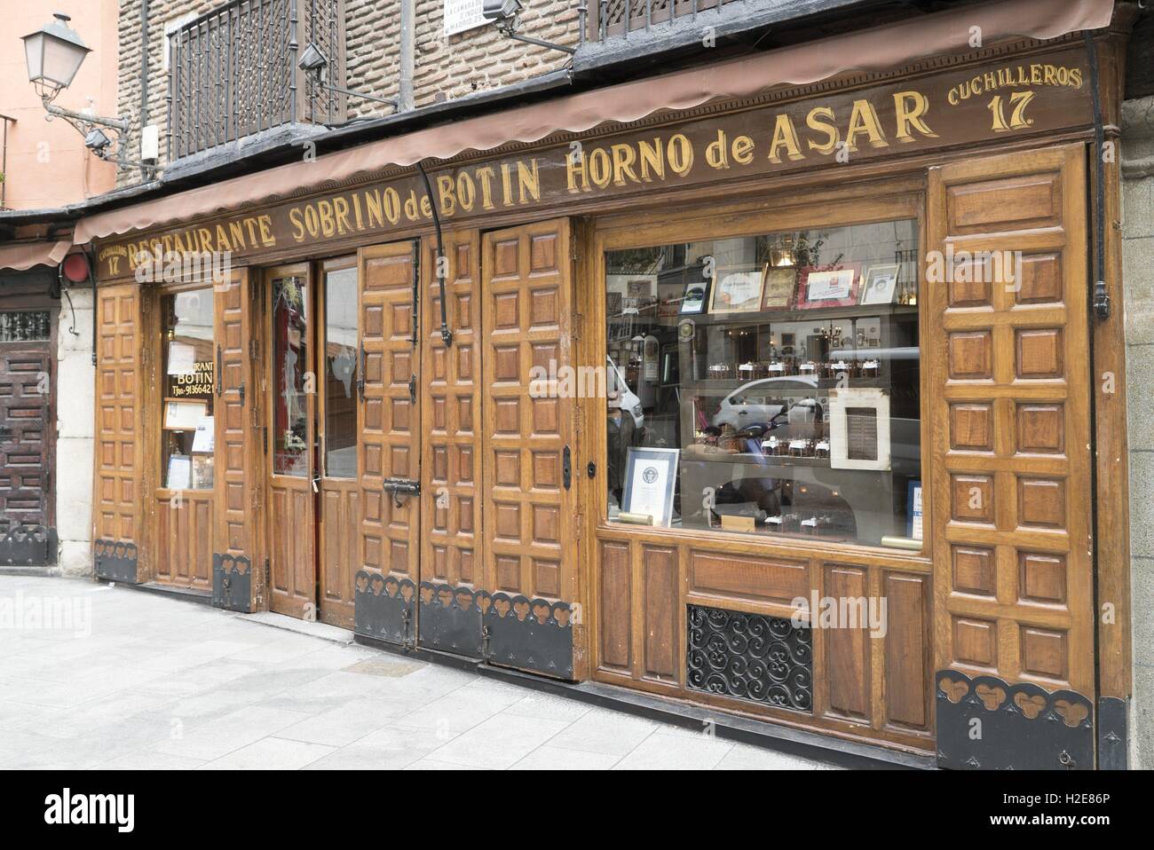 Restaurante sobrino de botin hi-res stock photography and images - Alamy