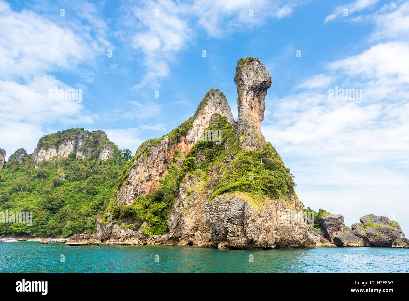 Chicken Island Near Railay Beach In Krabi Province In The Andaman Sea Chicken Island Near Railay Beach In Krabi Province In The Andaman Sea