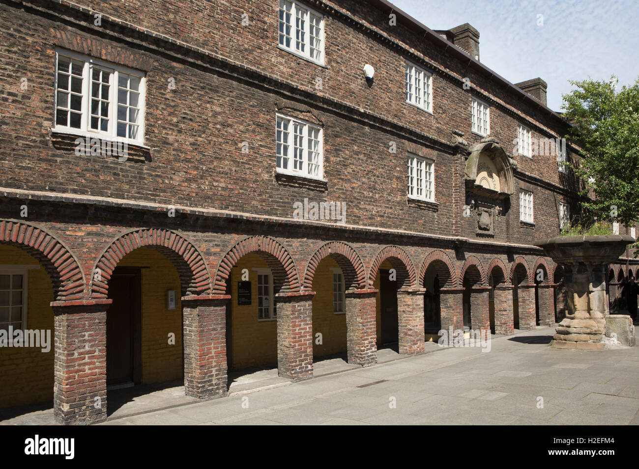 The Holy Jesus Hospital in Newcastle-upon-Tyne, England. Stock Photo