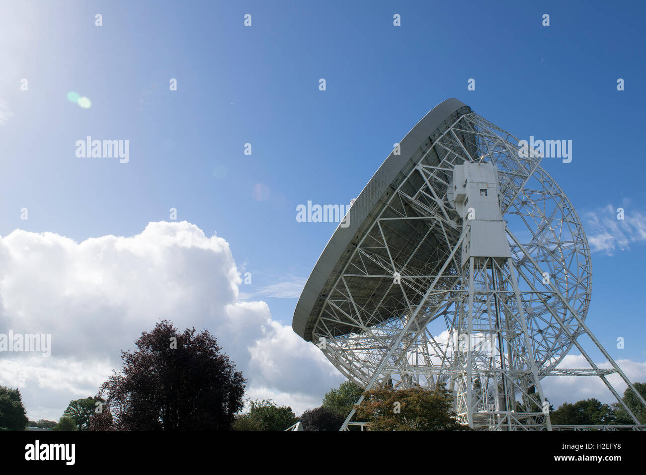 September 25th 2016. Jodrell Bank Observatory, Cheshire, UK. The Lovell