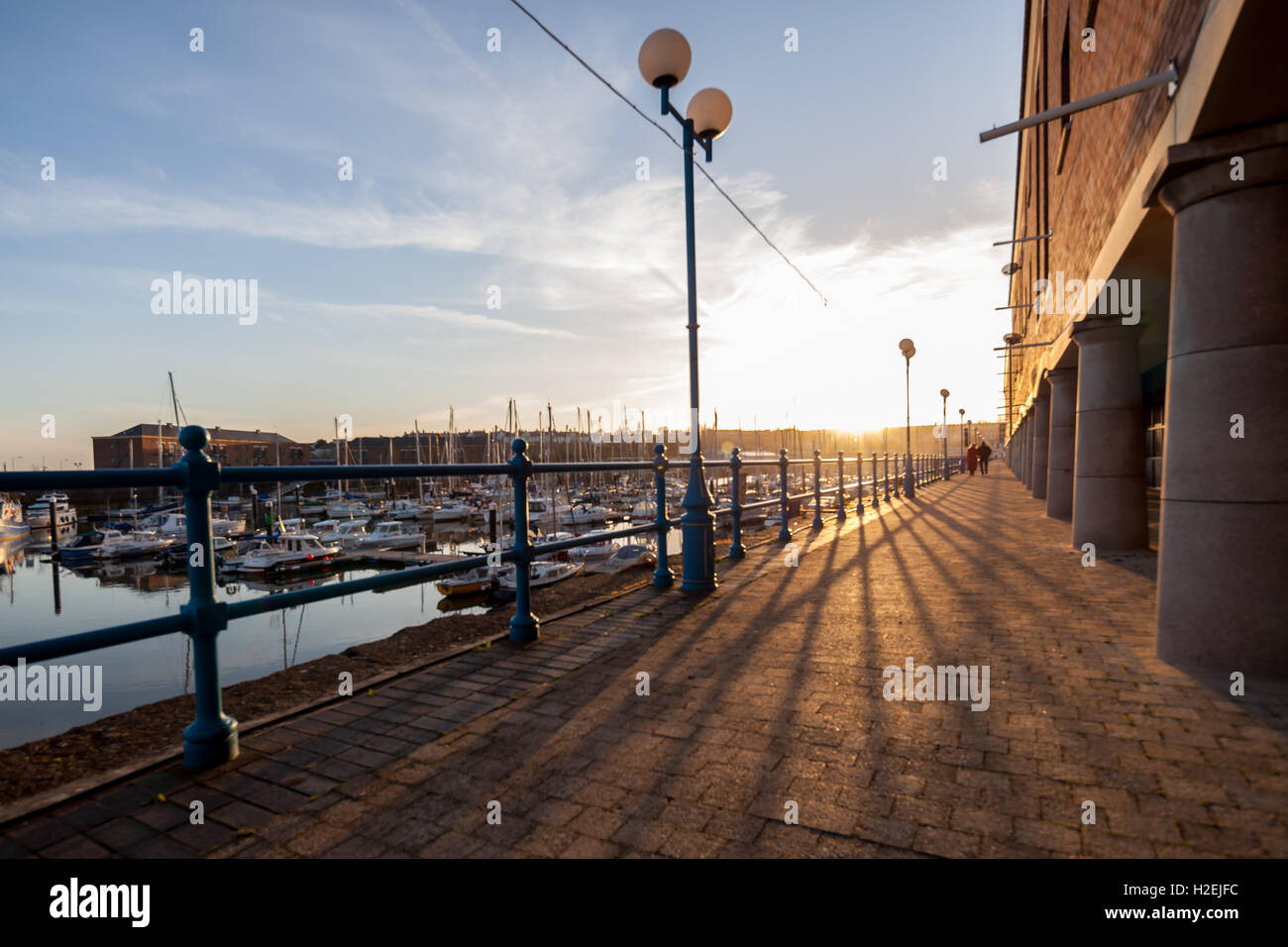 Milford Haven Marina Stock Photo Alamy
