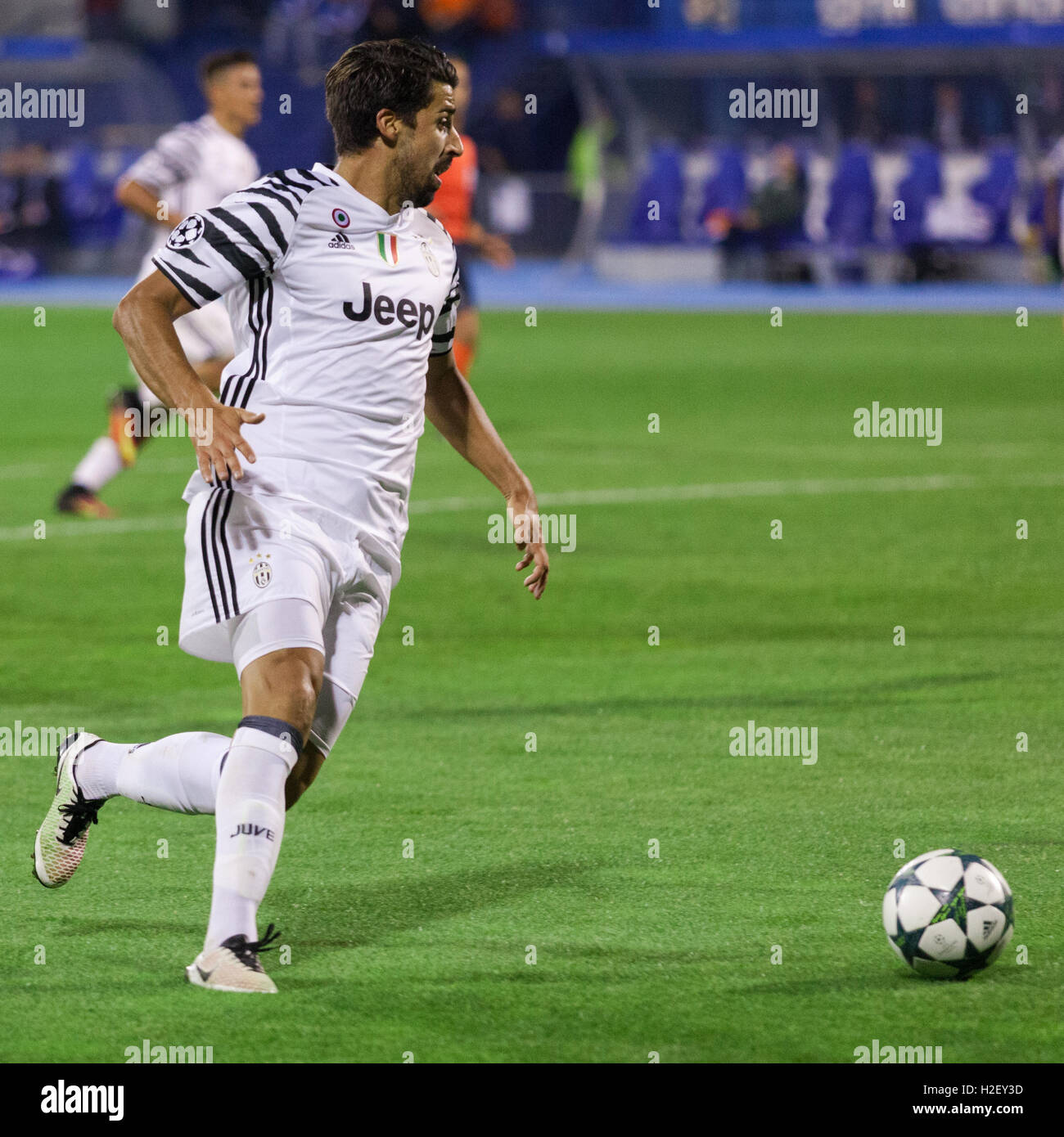 Zagreb, Croatia. 27th September, 2016. UEFA Champions League 201516