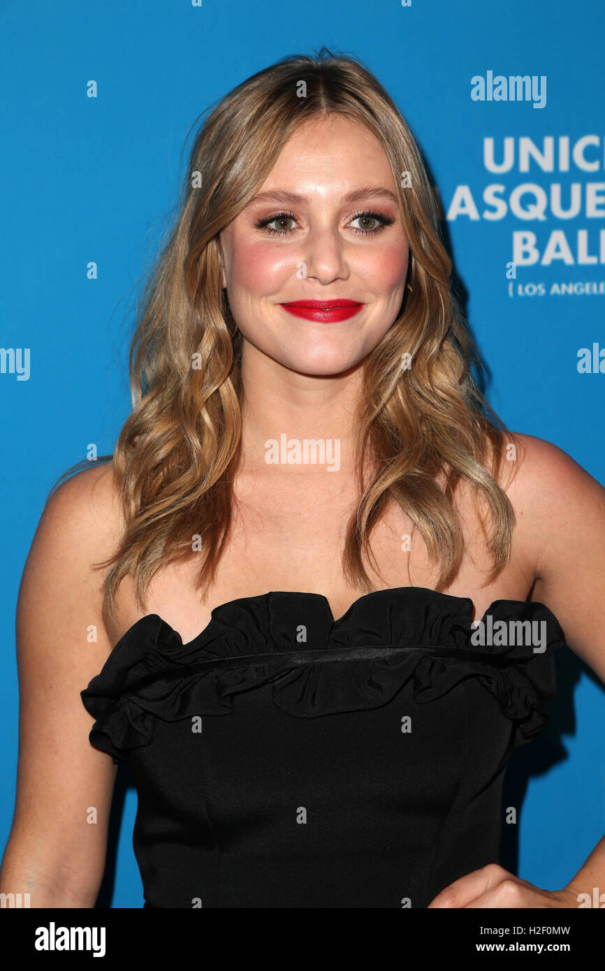 LOS ANGELES, CA - OCTOBER 27: Julianna Guill at the Fourth Annual UNICEF Masquerade Ball Los Angeles at Clifton's Cafeteria in Los Angeles, California on October 27, 2016. Credit: Faye Sadou/MediaPunch Stock Photo