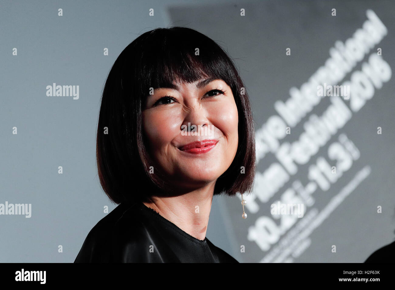 Actress Miho Nakayama Attends A Stage Greeting For The Film Love Letter At Toho Cinemas In Roppongi Hills On October 28 2016 Tokyo Japan The Screening Is Part Of The 29th Tokyo