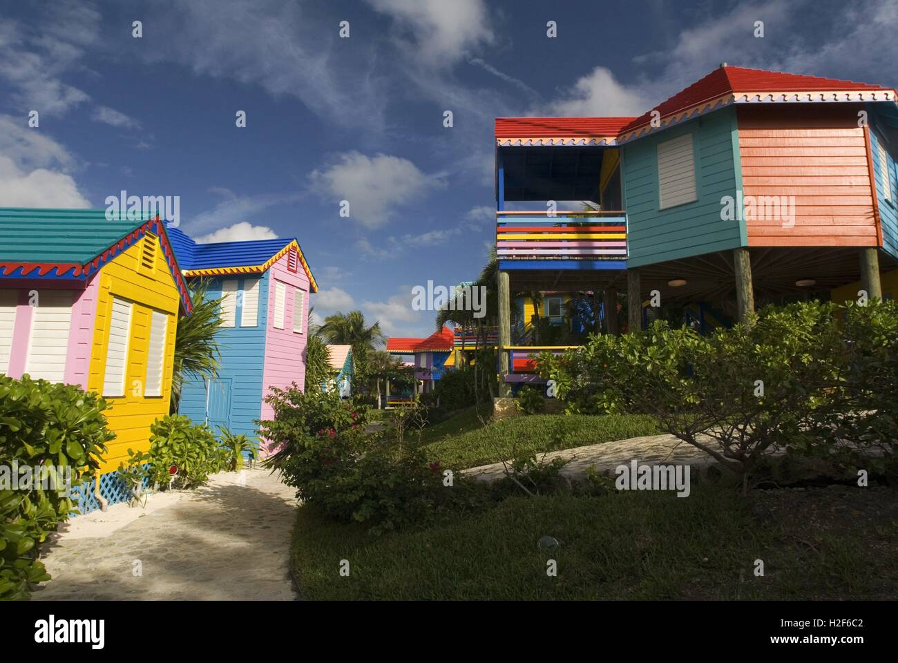Cottages Of Paradise Point Stock Photos Cottages Of Paradise