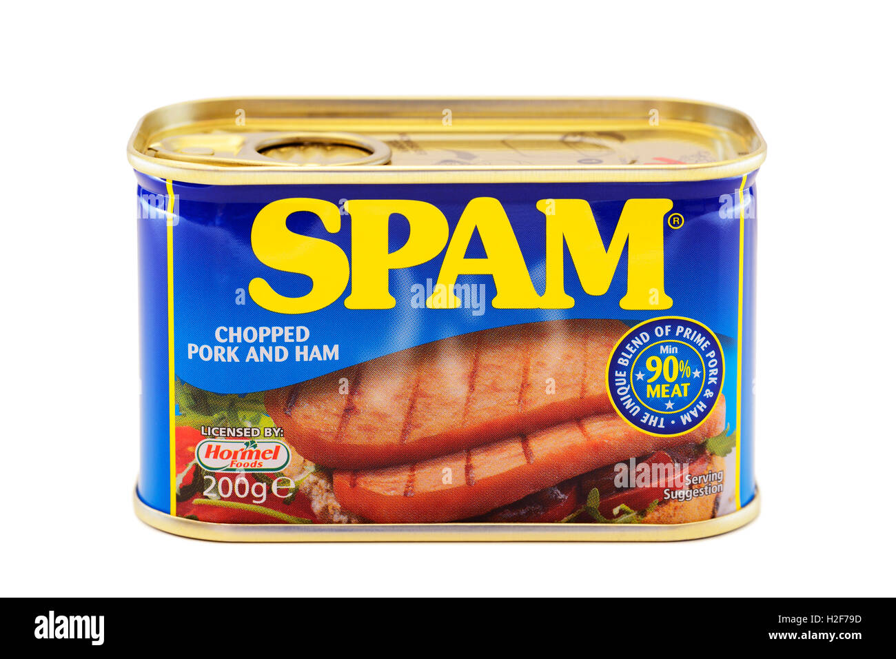 Tin of Spam, United Kingdom. Stock Photo