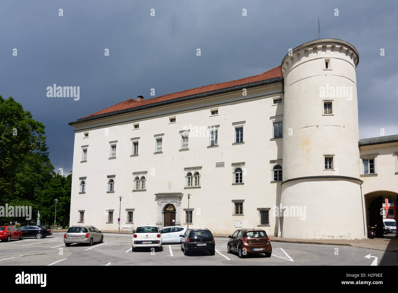 Spittal an der Drau: Porcia Castle, , Kärnten, Carinthia, Austria Stock Photo
