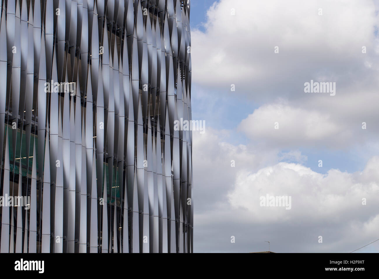 Leeds Architecture New multi story car park Stock Photo Alamy