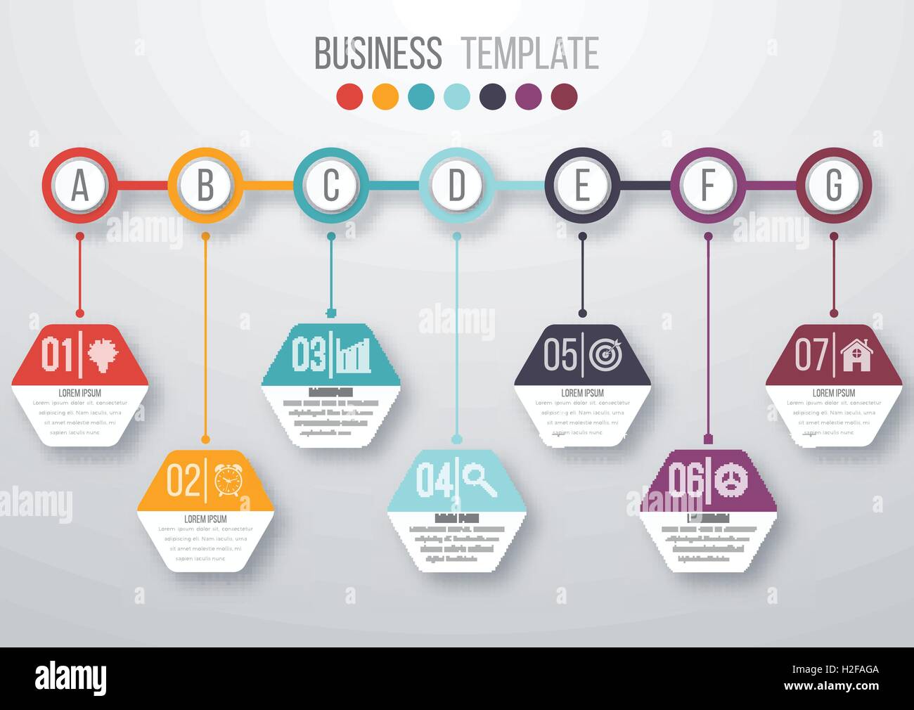 Timeline infographics template Stock Vector Image & Art - Alamy