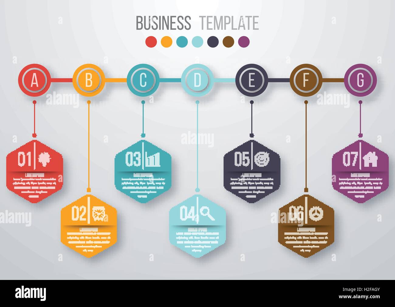 Timeline infographics template Stock Vector Image & Art - Alamy