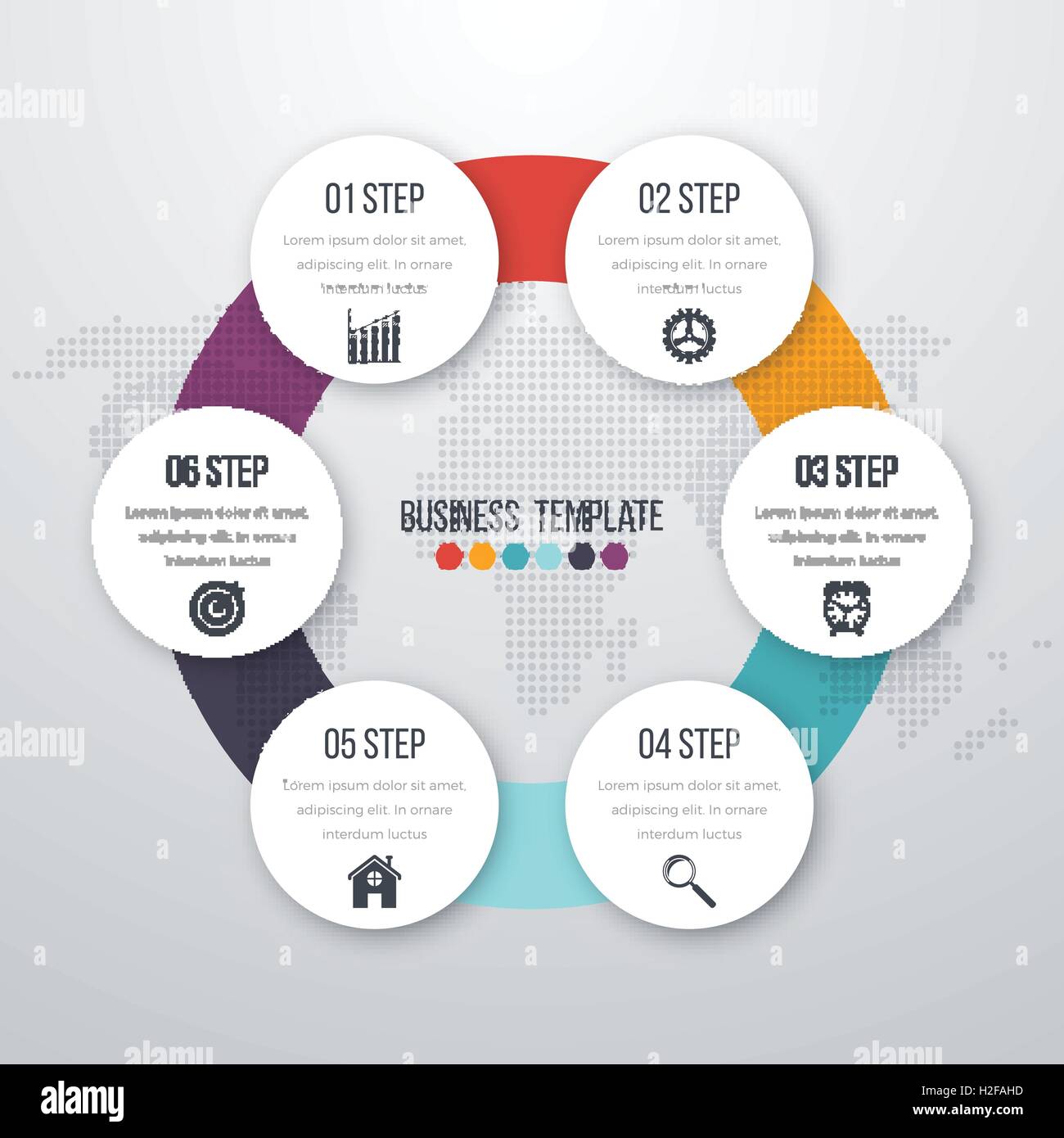 Infographic design with colored Stock Vector Image & Art - Alamy