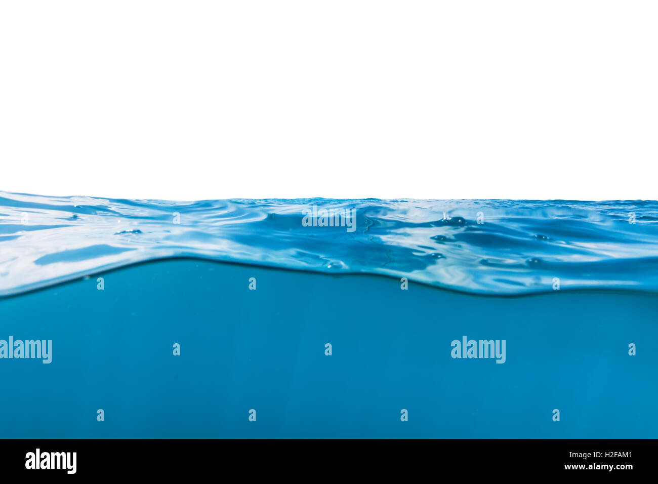 Water waves from ocean isolated on white background Stock Photo - Alamy