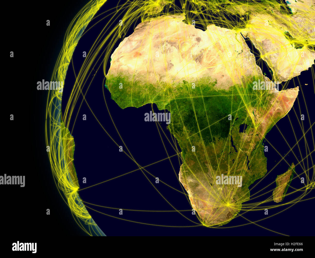 Connection africa hi-res stock photography and images - Alamy