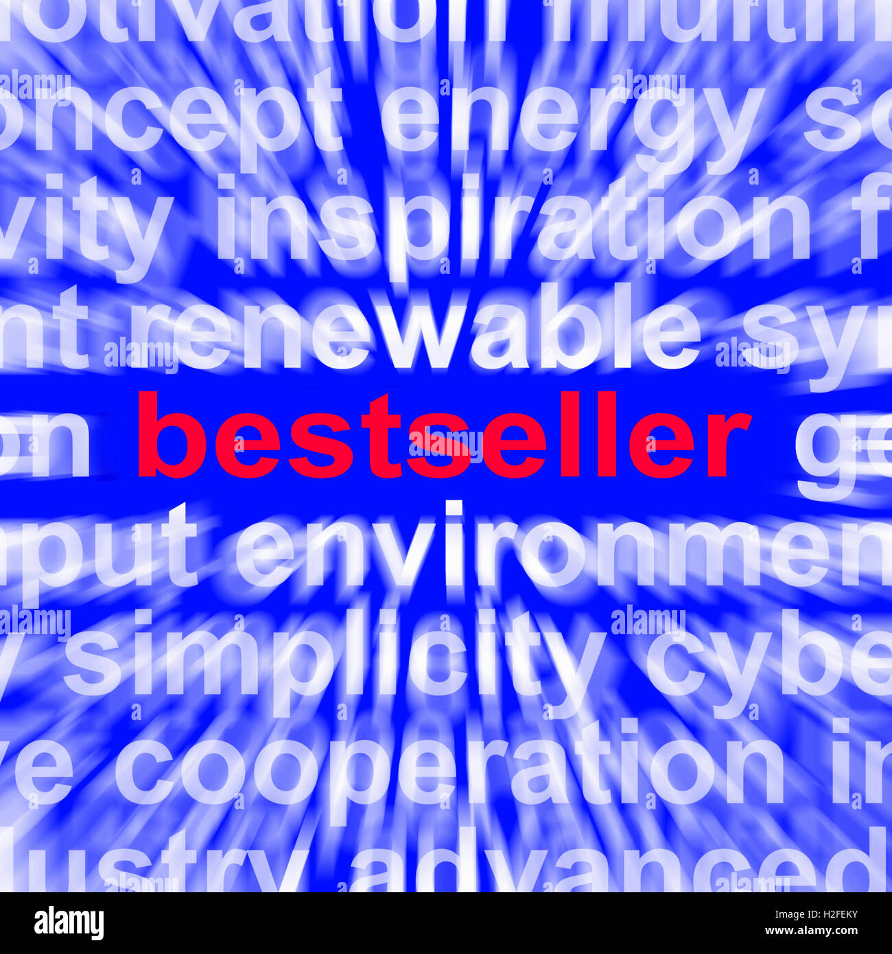Bestseller Word Means Hot Favourite Or Most Popular Stock Photo