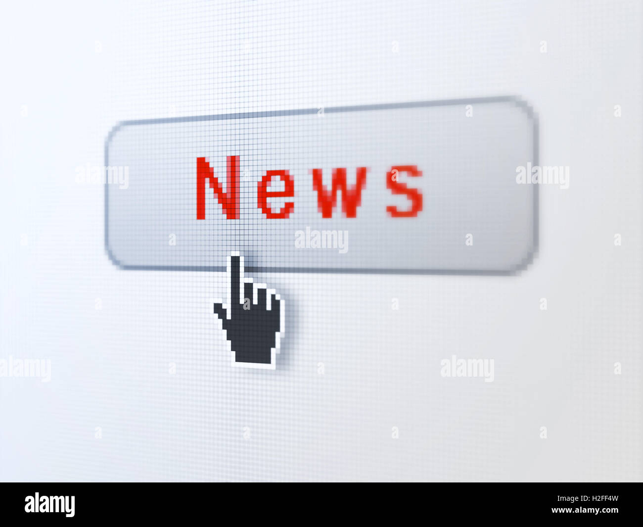 News concept: News on digital button background Stock Photo - Alamy