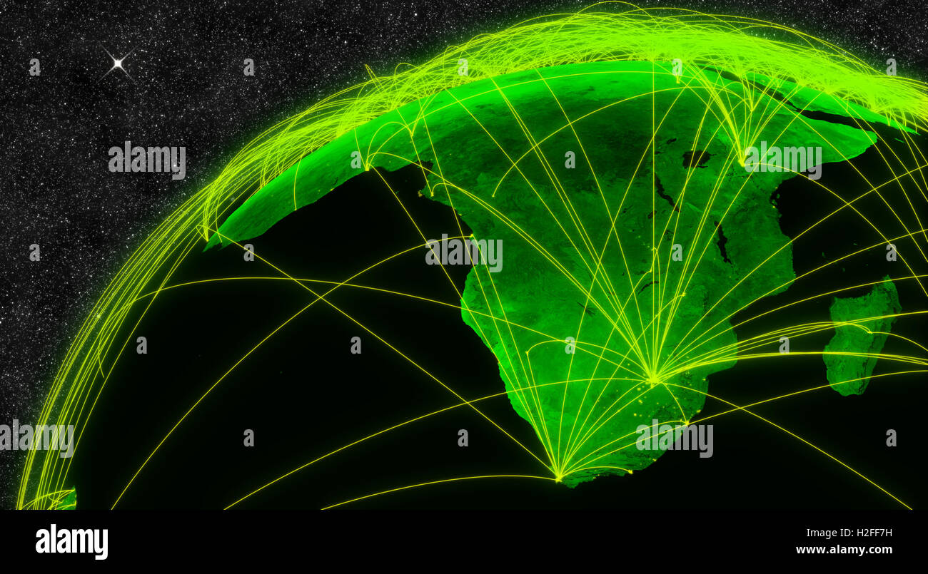 South Africa network Stock Photo Alamy