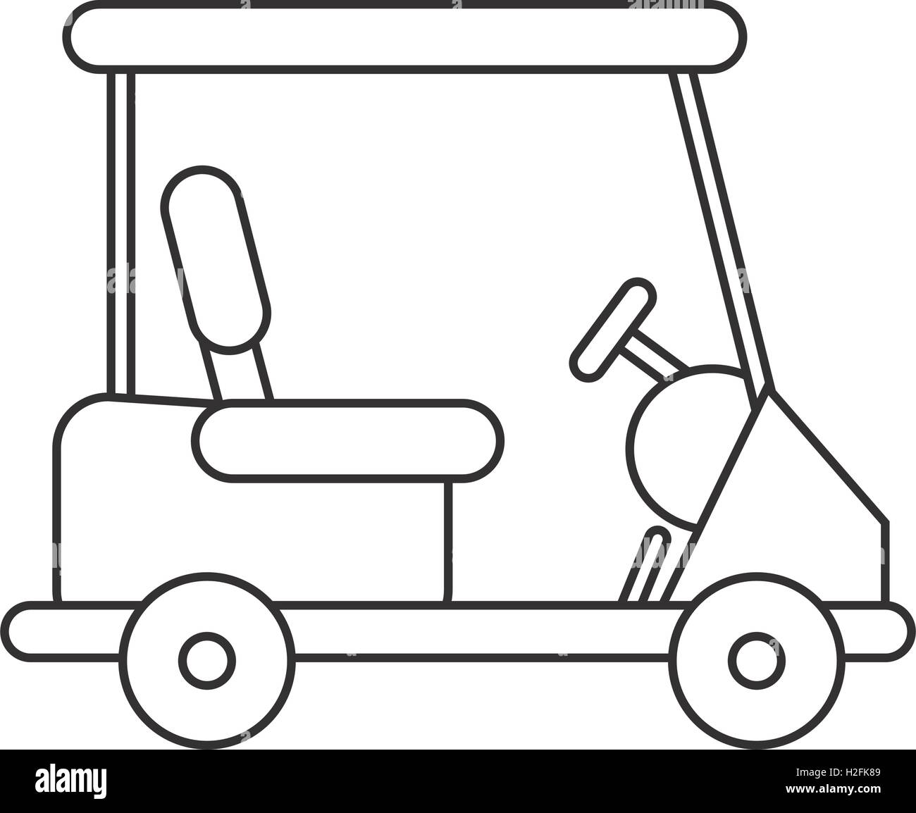 Cart of golf sport design Stock Vector Image & Art - Alamy