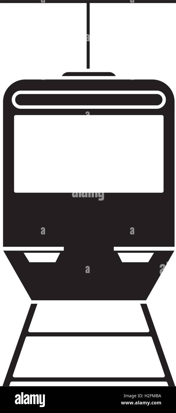 Isolated cable car ivehicle design Stock Vector Image & Art - Alamy
