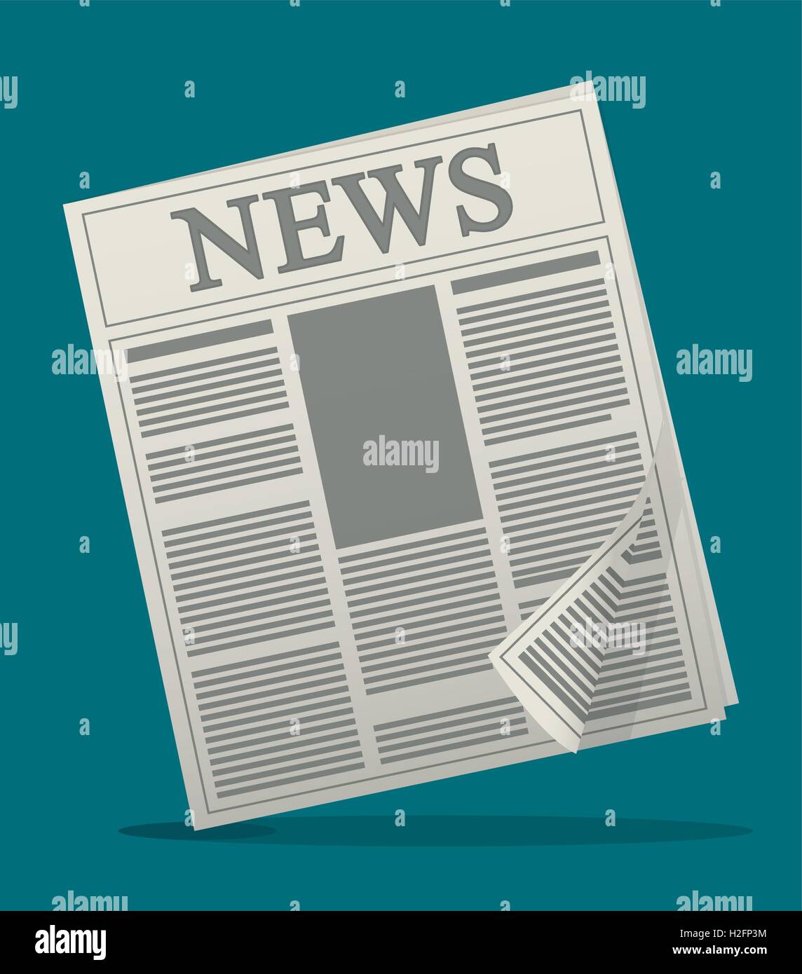 Colorful newspaper article design Stock Vector Image & Art - Alamy