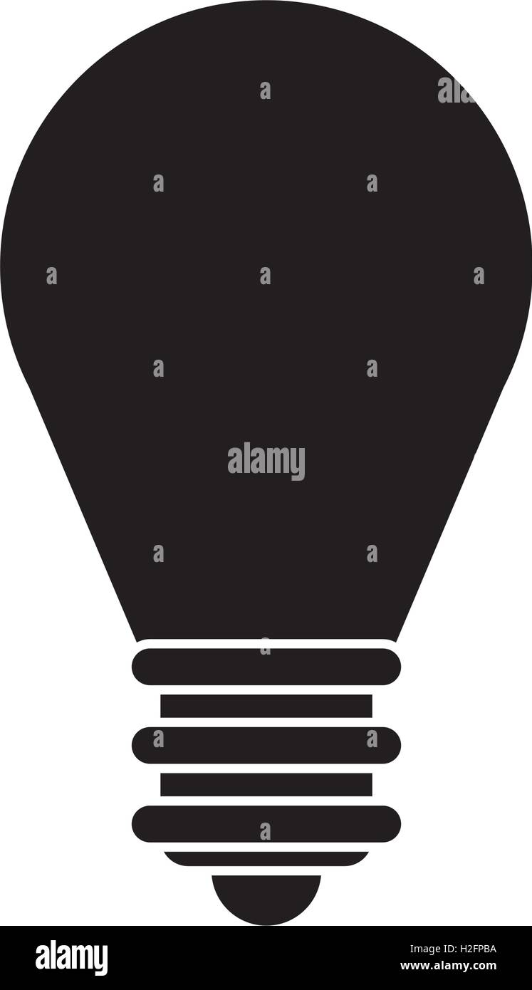 Isolated light bulb design Stock Vector Image & Art - Alamy