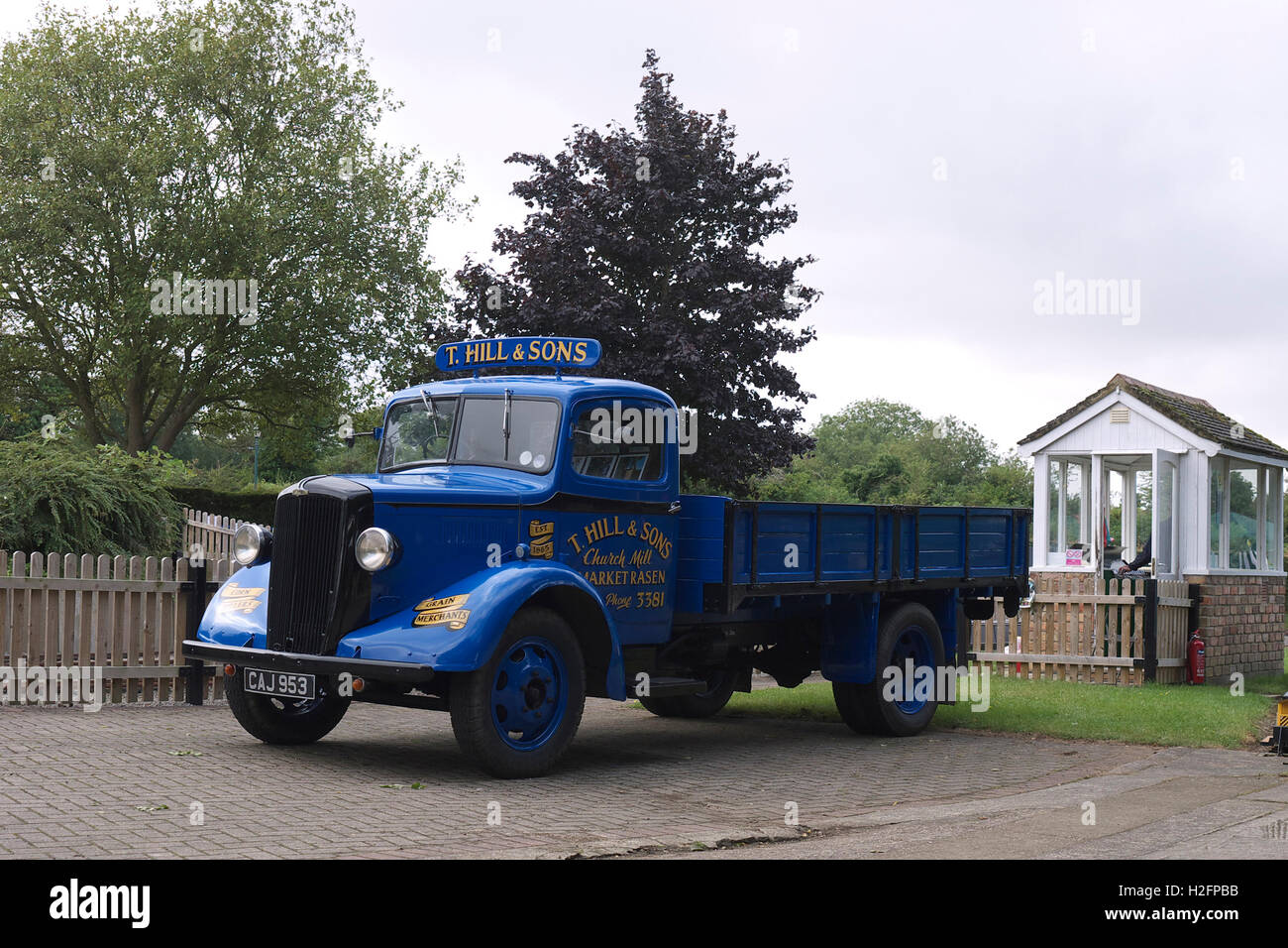 Classic commercial lorry at Grimsby and Cleethorpes model engineering