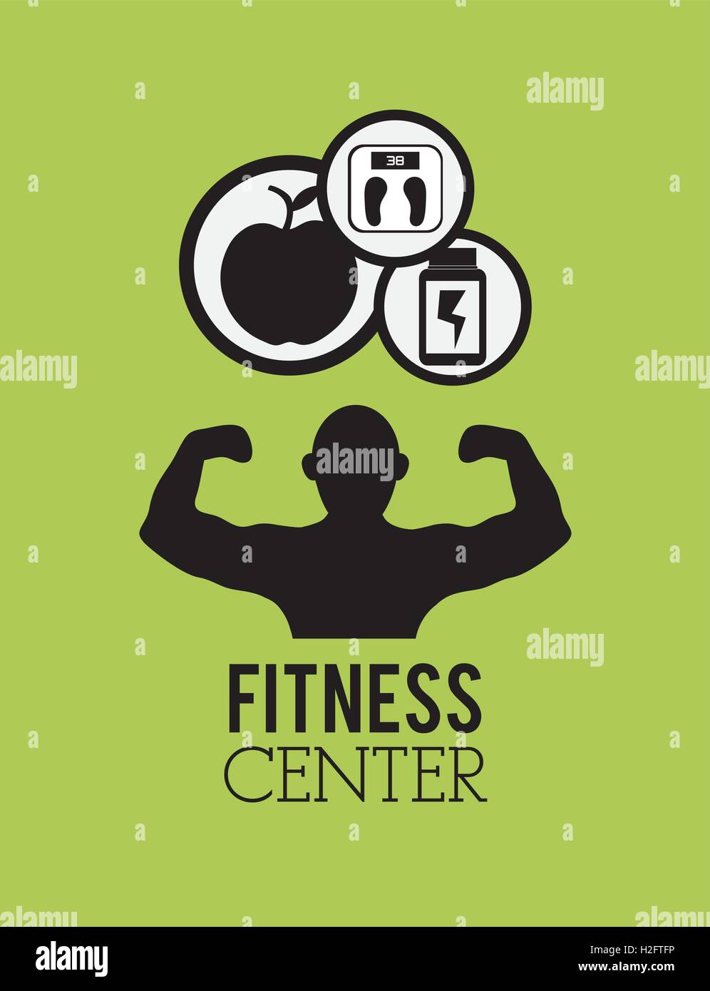 fitness lifestyle related icons image Stock Vector Image & Art - Alamy