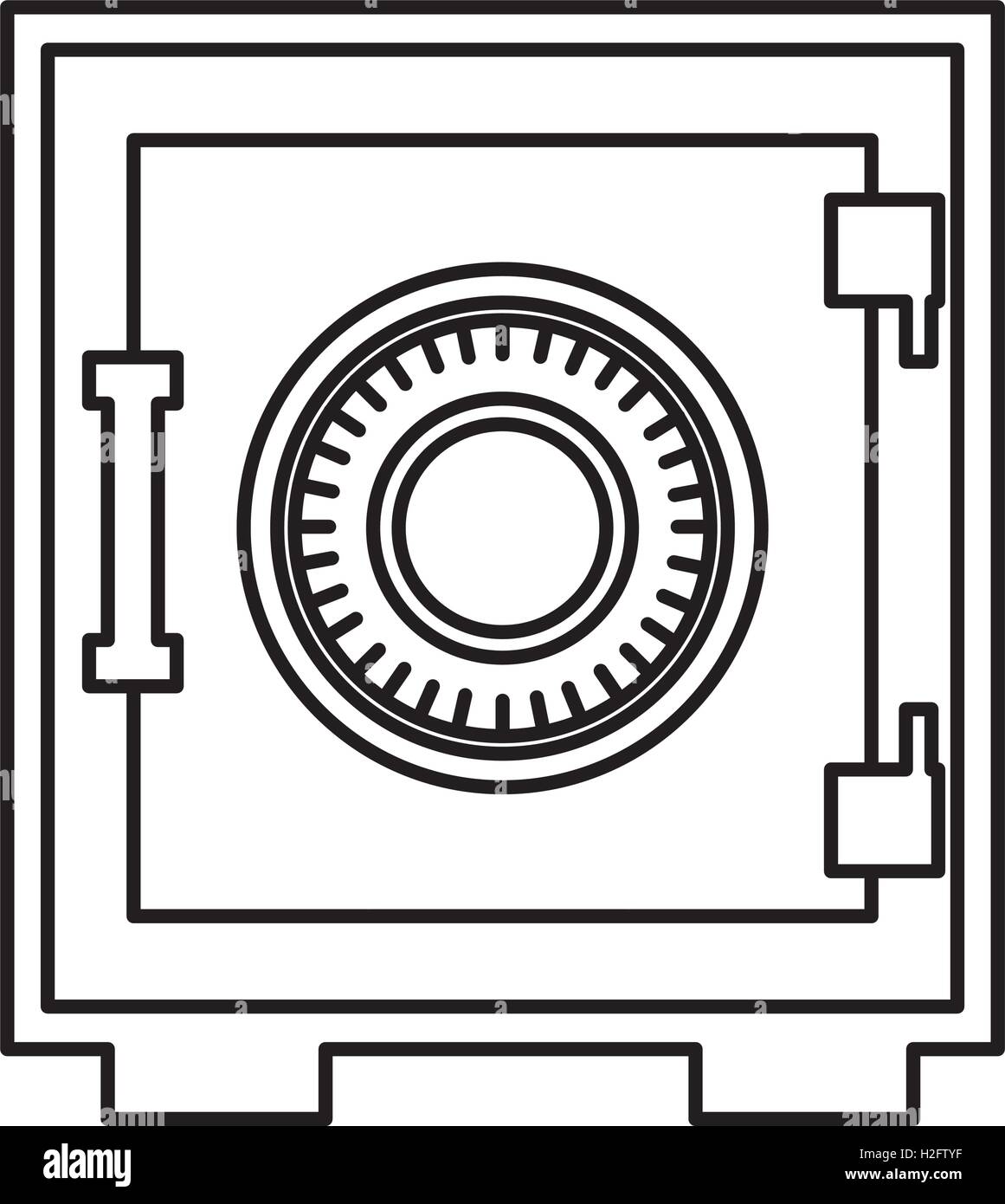 money safe box icon Stock Vector Image & Art - Alamy