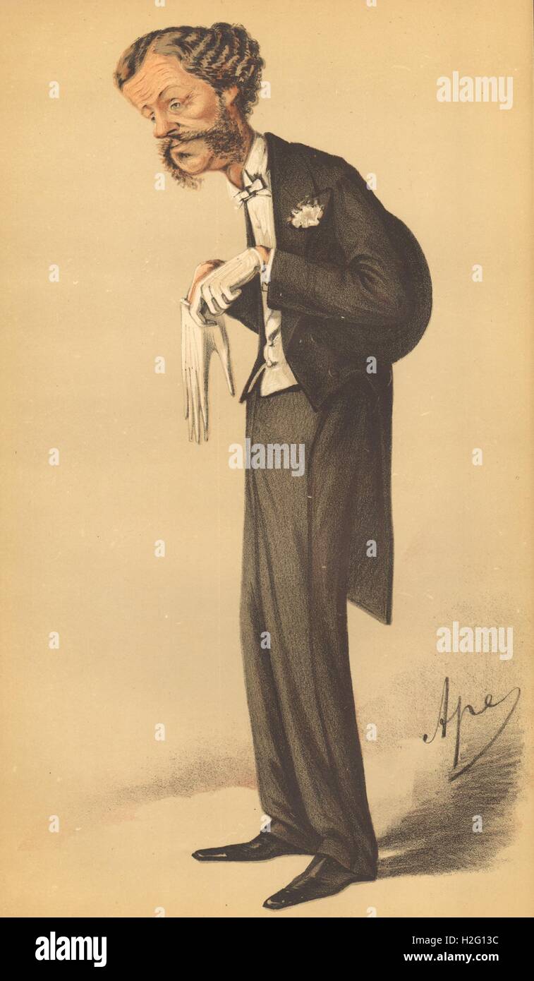 Lord Halifax /'He fell of his horse into a Peerage/' SPY CARTOON 1870 Peers