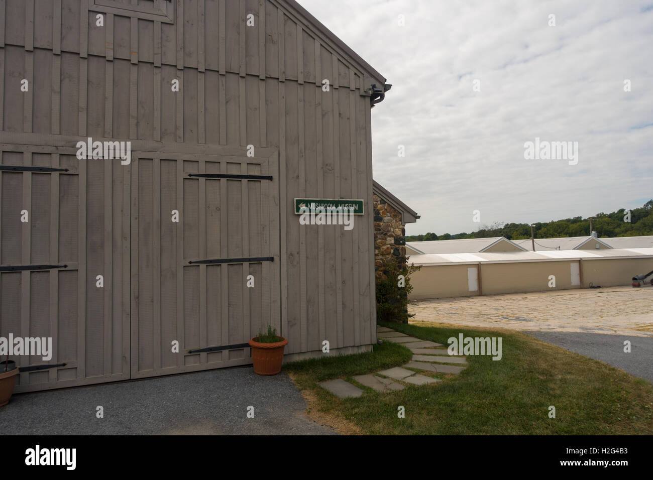 Phillips mushroom farm museum Square PA Stock Photo Alamy