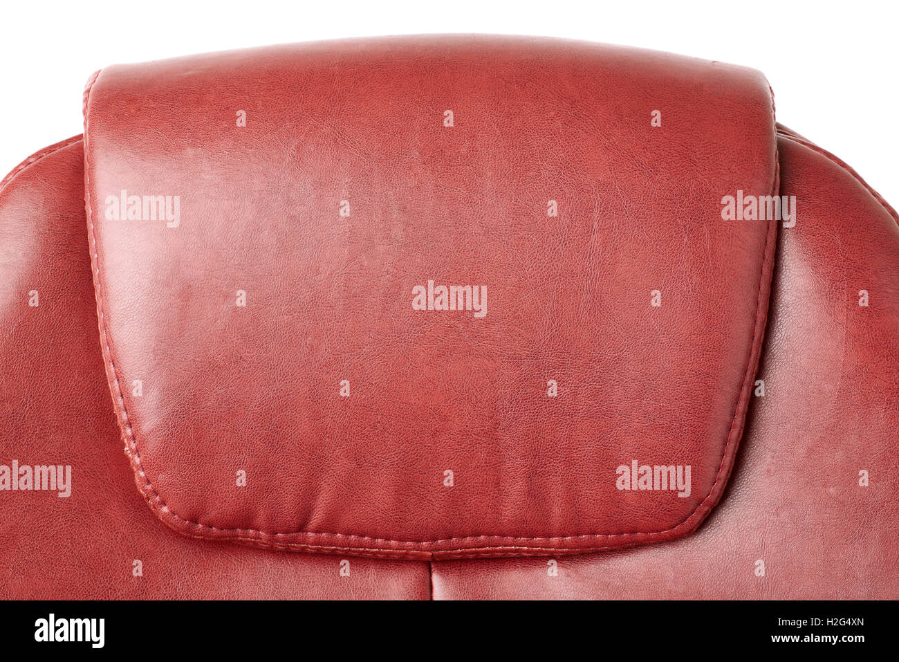 Part of Office chair over isolated white background Stock Photo - Alamy