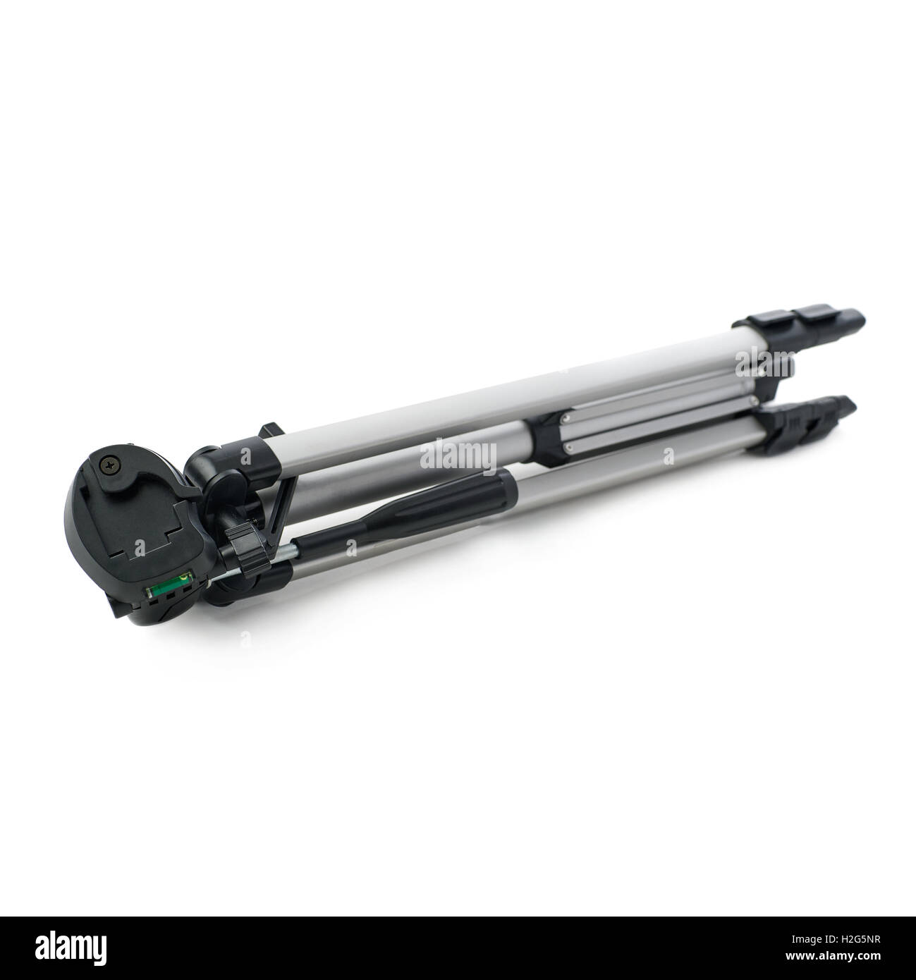 Camera tripod over isolated white background Stock Photo - Alamy