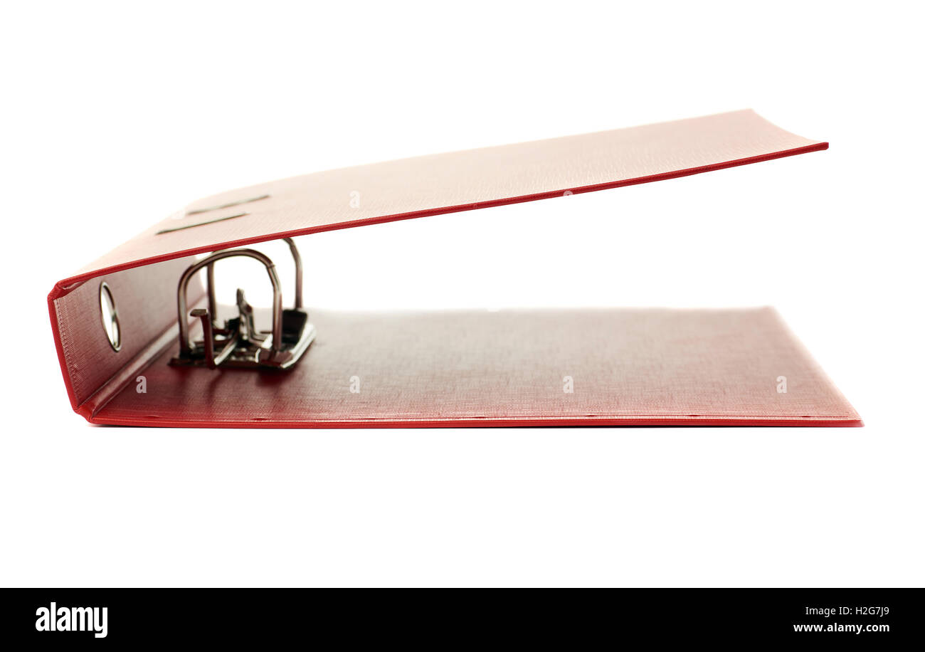 Office folder isolated over the white background Stock Photo - Alamy