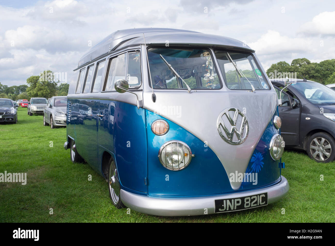 Volkswagen campervan Stock Photo