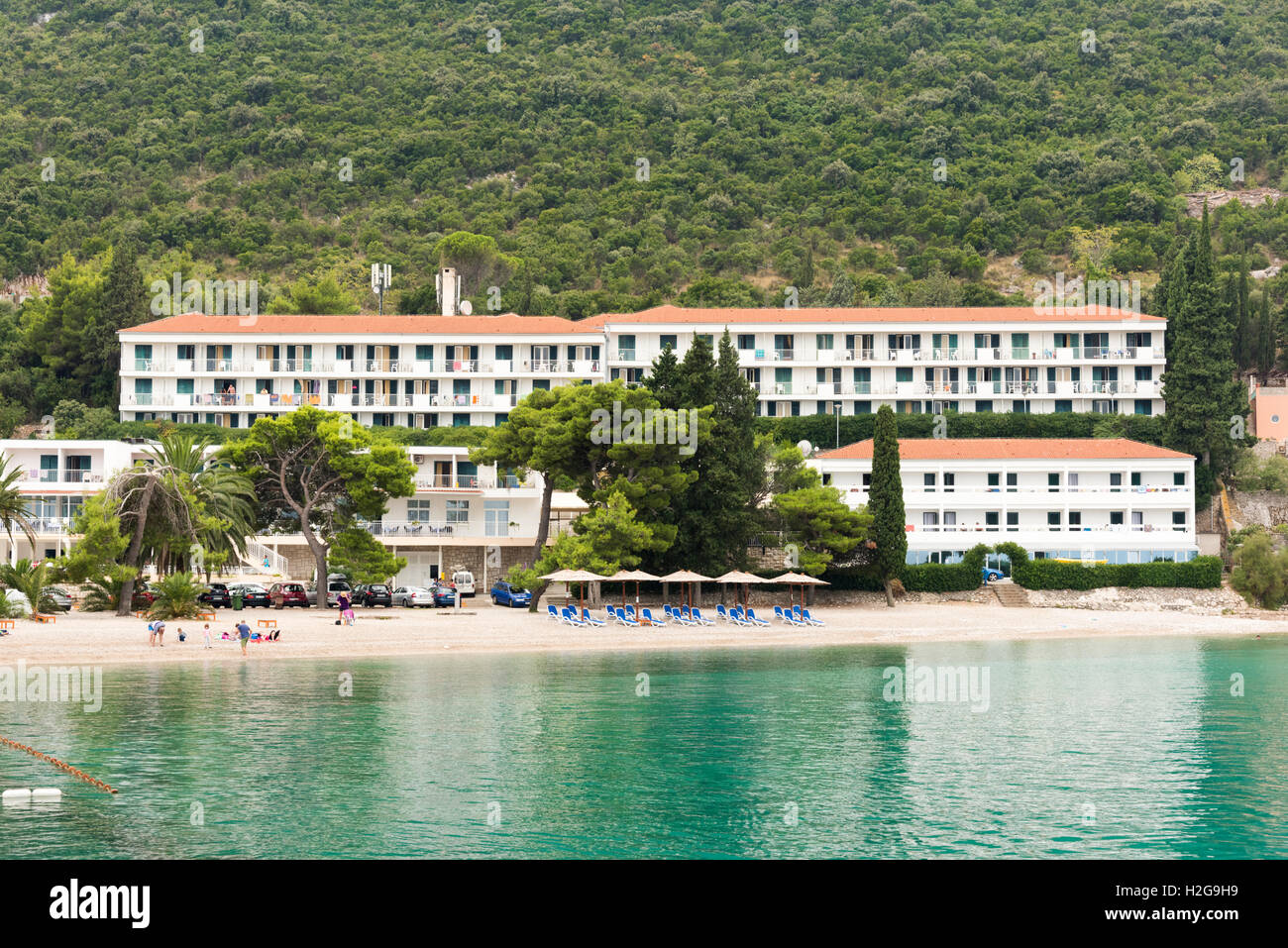 The Adriatiq Hotel Faraon Trpanj Croatia Stock Photo