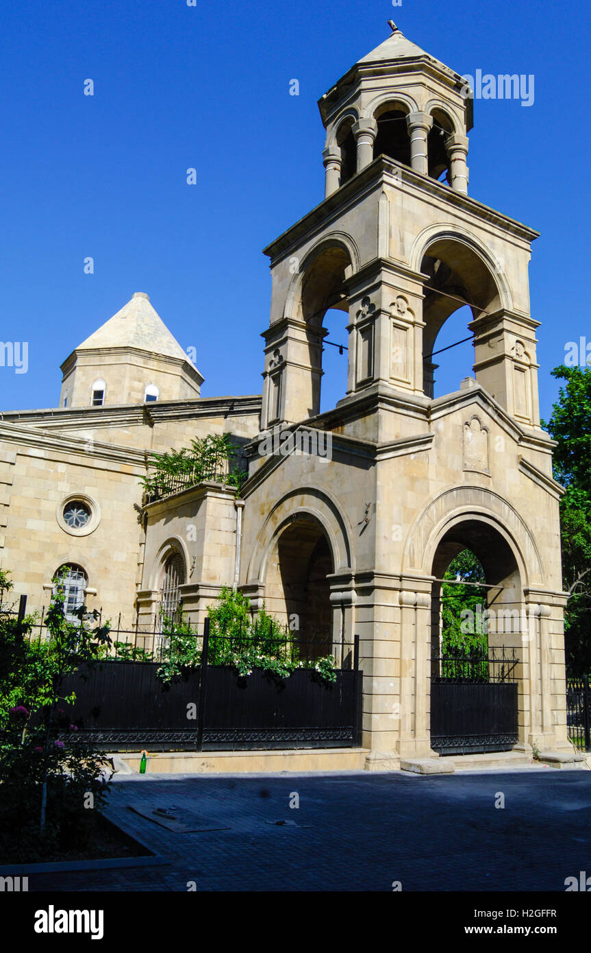 Azerbaijan, Baku. St. Gregory the Illuminator's Church is a non ...
