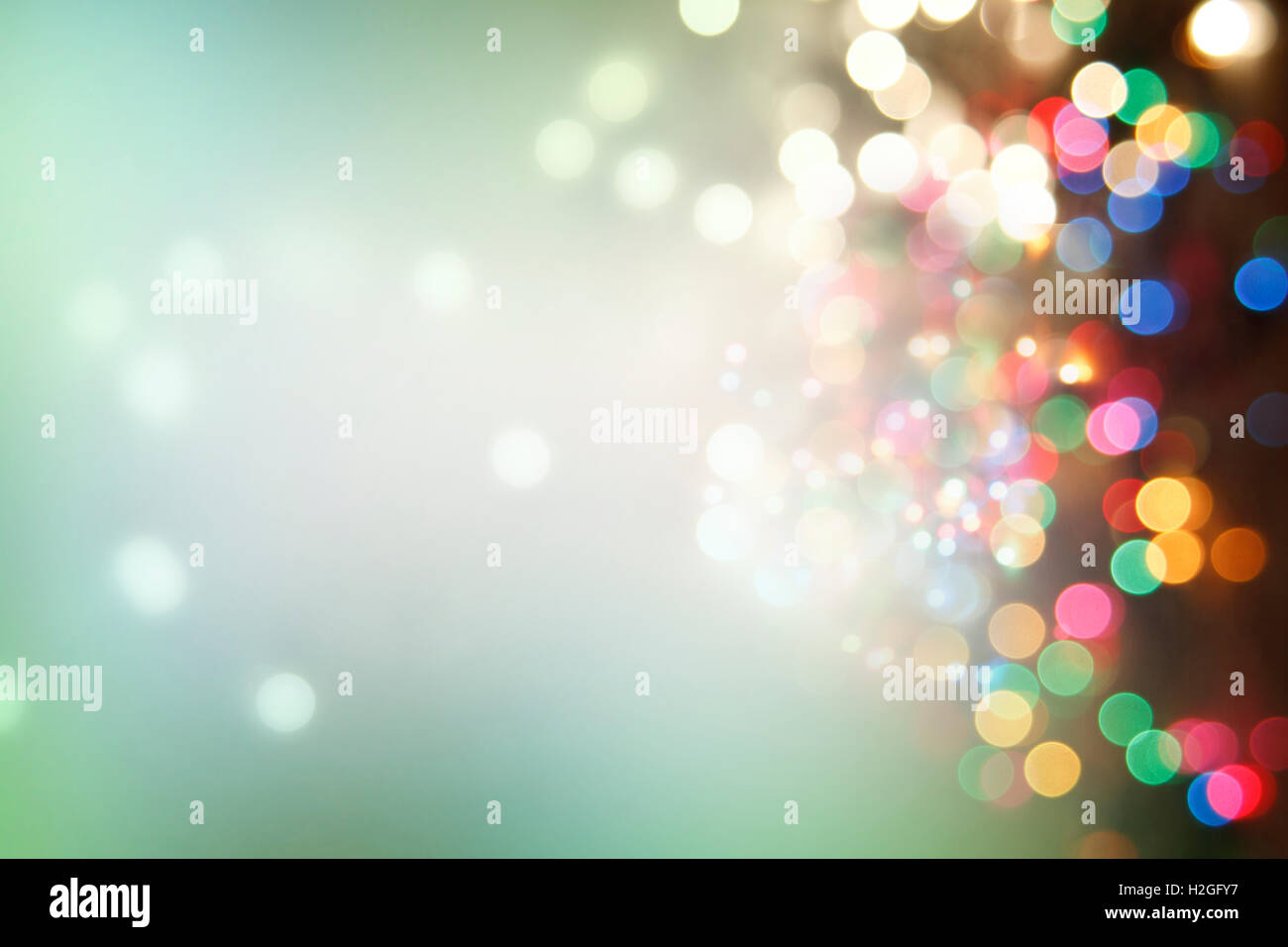 Colorful circles of light abstract background Stock Photo - Alamy