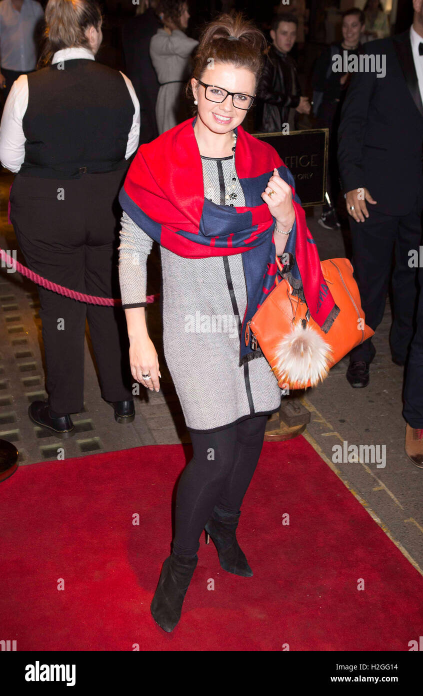 Karen Hardy attends a performance of The Last Tango at the Phoenix
