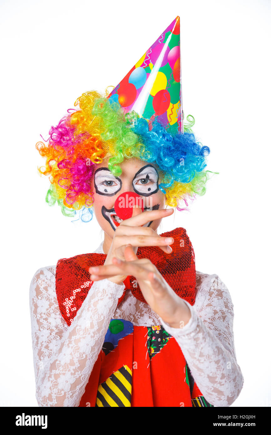 Little clown Stock Photo