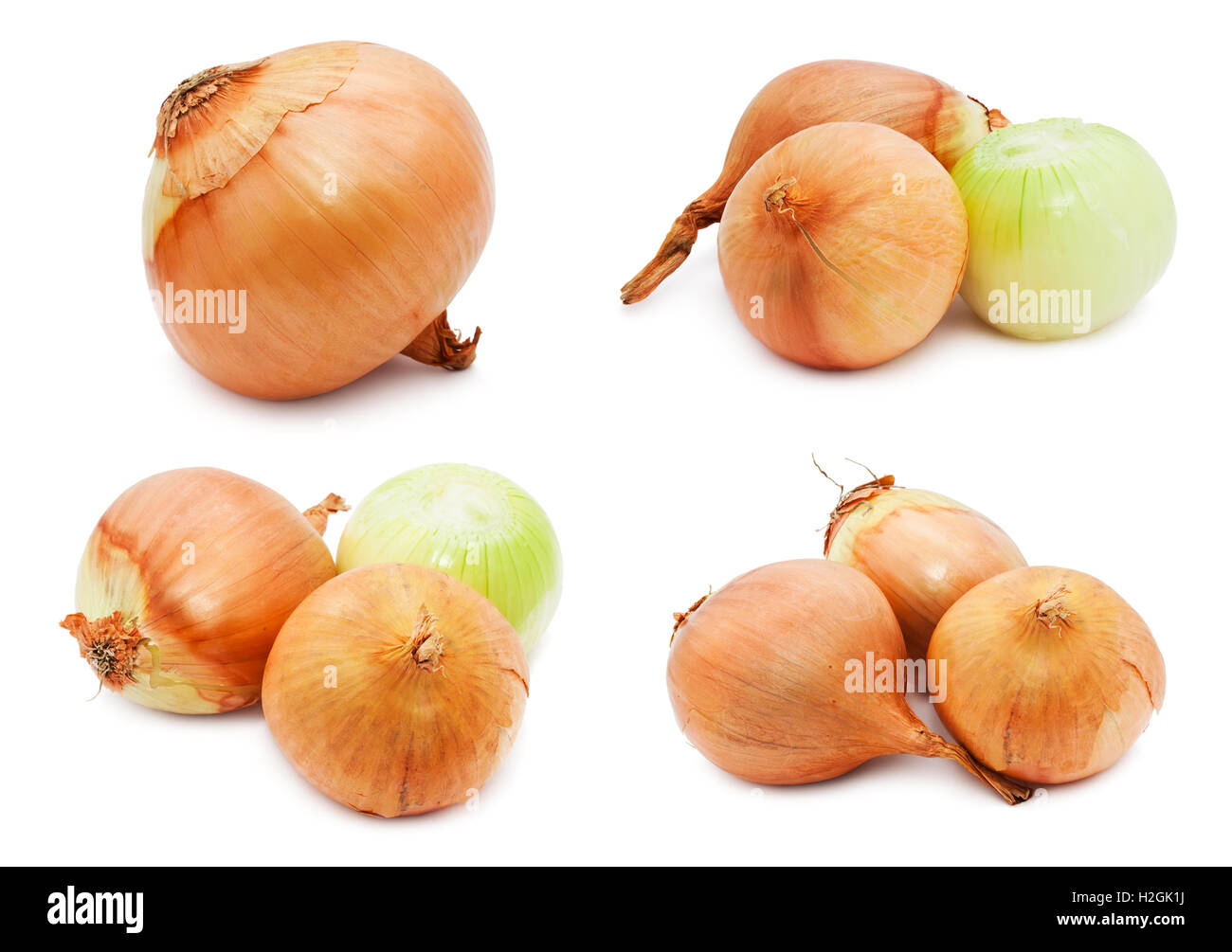 Set onion yellow onion hi-res stock photography and images - Alamy