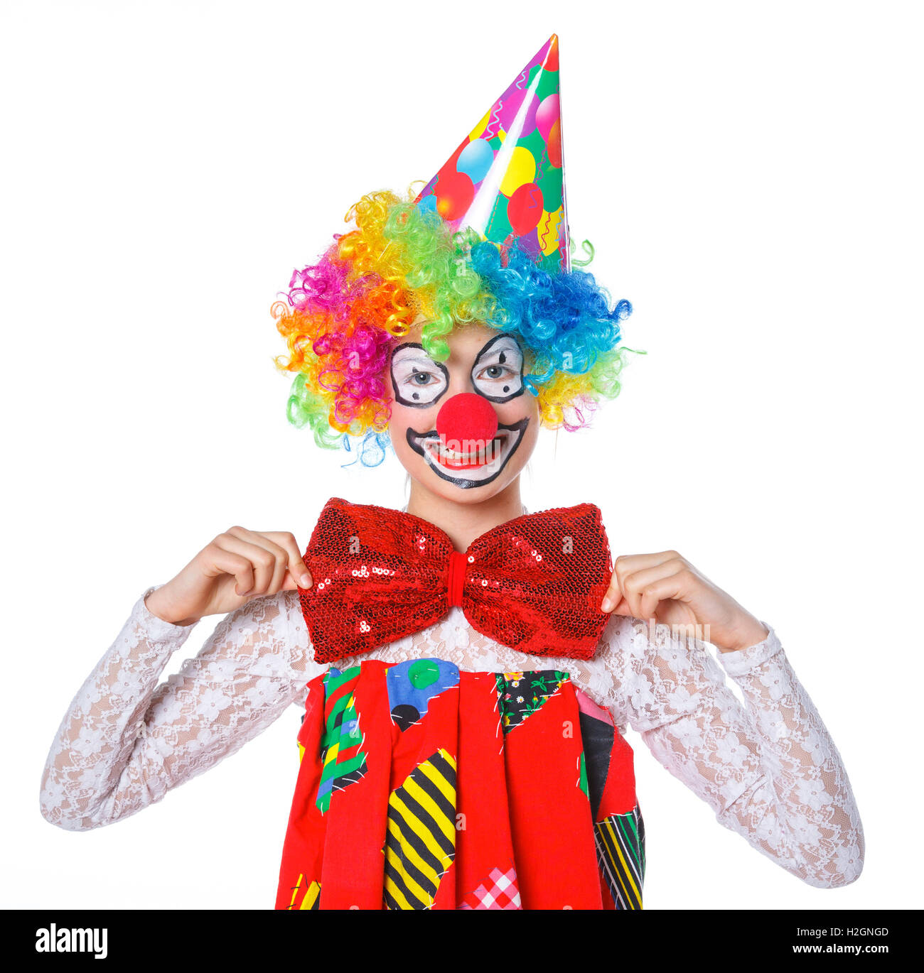 Little clown Stock Photo