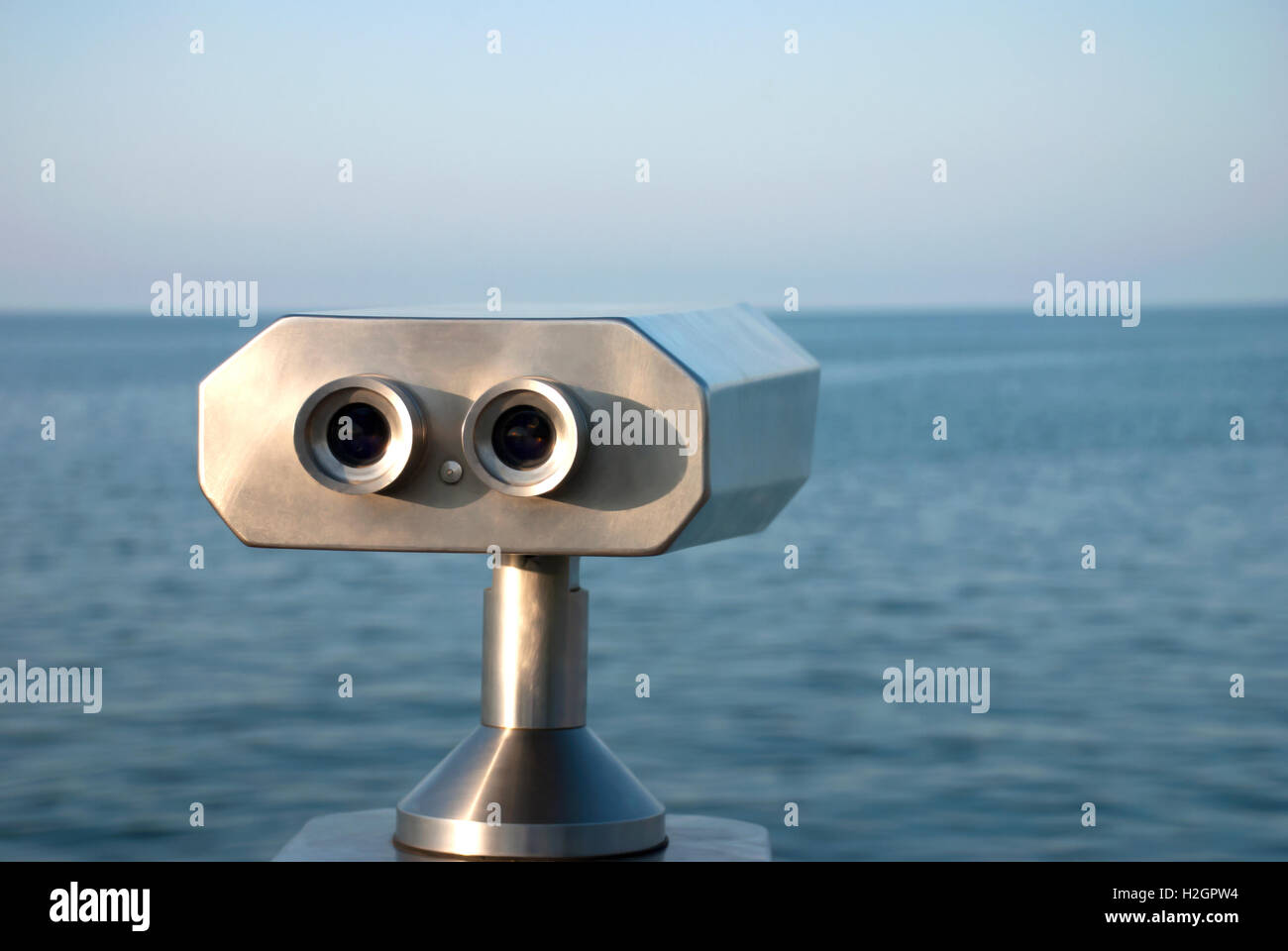Sea Touristic binocular Stock Photo